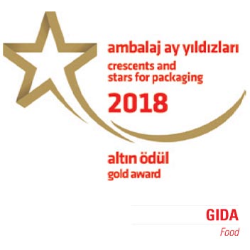 2018 Ambalaj Ay Yıldızları Gıda - Altın Ödül