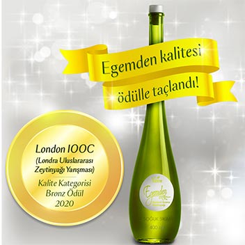2020 London International Olive Oil Competitions’den Bronz ödül kazandık