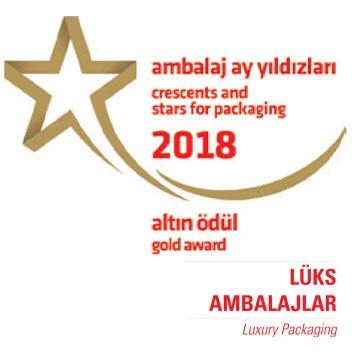 2018 Ambalaj Ay Yıldızları Lüks Ambalajlar - Altın Ödül