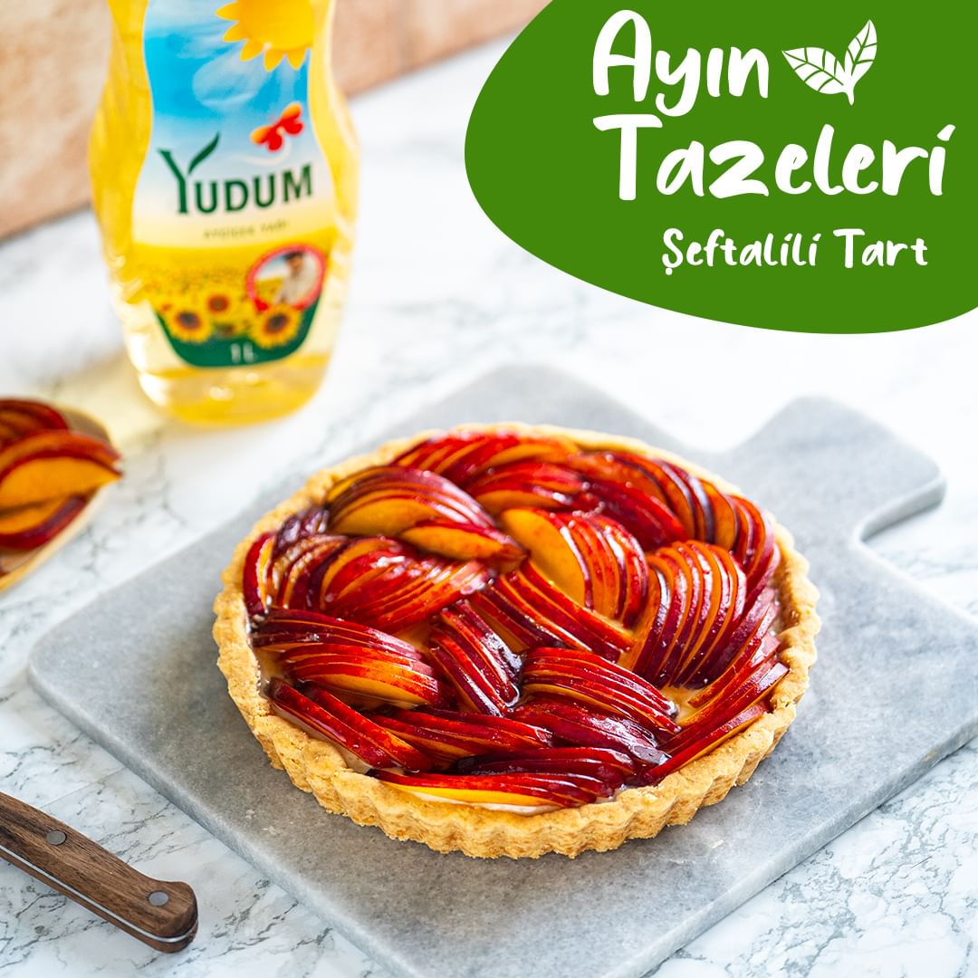 Şeftalili Tart Tarifi
