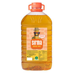 Sırma - Sırma Mısır Yağı 4 lt Dar Ağız Pet 1 Koli (4 Adet) Sırma - Sırma Mısır Yağı 4 lt Dar Ağız Pet 1 Koli (4 Adet)