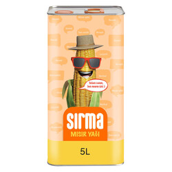 Sırma - Sırma Mısır Yağı 5 lt Teneke 1 Koli (4 Adet) Sırma - Sırma Mısır Yağı 5 lt Teneke 1 Koli (4 Adet)