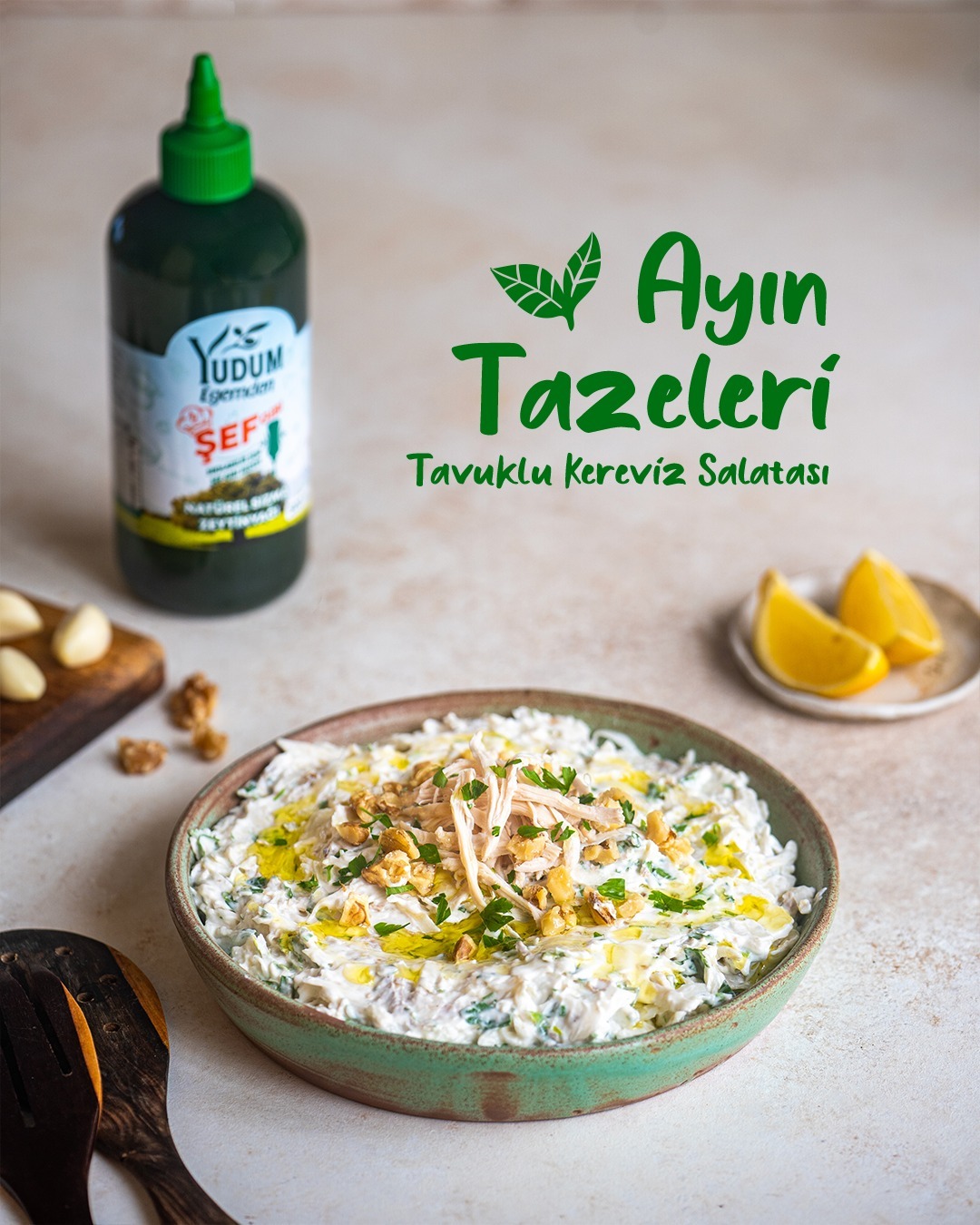 Tavuklu Kereviz Salatası Tarifi