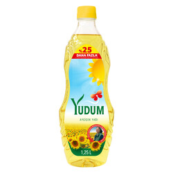 Yudum - Yudum Ayçiçek Yağı 1,25 lt Pet 1 Koli (9 Adet) Yudum - Yudum Ayçiçek Yağı 1,25 lt Pet 1 Koli (9 Adet)