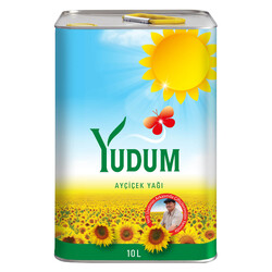 Yudum - Yudum Ayçiçek Yağı 10 lt Teneke 1 Koli (1 Adet) Yudum - Yudum Ayçiçek Yağı 10 lt Teneke 1 Koli (1 Adet)