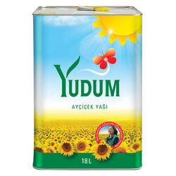 Yudum - Yudum Ayçiçek Yağı 18 lt Teneke 1 Koli (1 Adet) Yudum - Yudum Ayçiçek Yağı 18 lt Teneke 1 Koli (1 Adet)