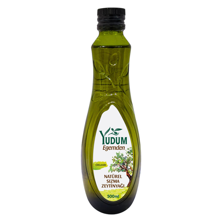 Yudum Egemden Organik 500 ml Sızma Zeytinyağı