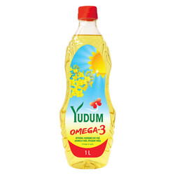 Yudum - Yudum Omega-3 Ayçiçek Yağı 1 lt Pet 1 Koli (20 Adet) Yudum - Yudum Omega-3 Ayçiçek Yağı 1 lt Pet 1 Koli (20 Adet)