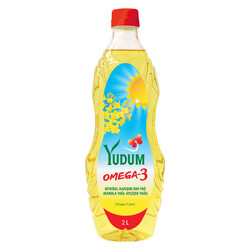 Yudum - Yudum Omega-3 Ayçiçek Yağı 2 lt Pet 1 Koli (9 Adet) Yudum - Yudum Omega-3 Ayçiçek Yağı 2 lt Pet 1 Koli (9 Adet)